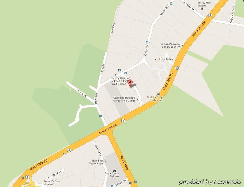 Checkers Resort Terrey Hills Екстер'єр фото